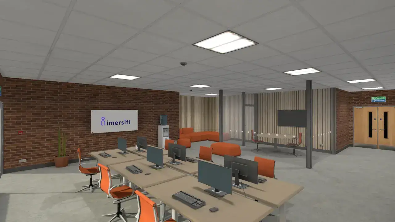 Modern office environment option