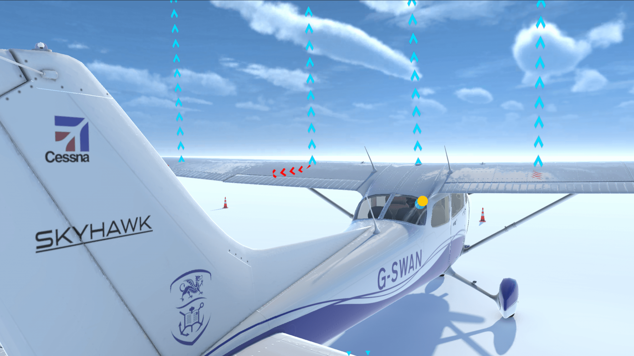 Immersive virtual reality aerospace training environment built by Imersifi