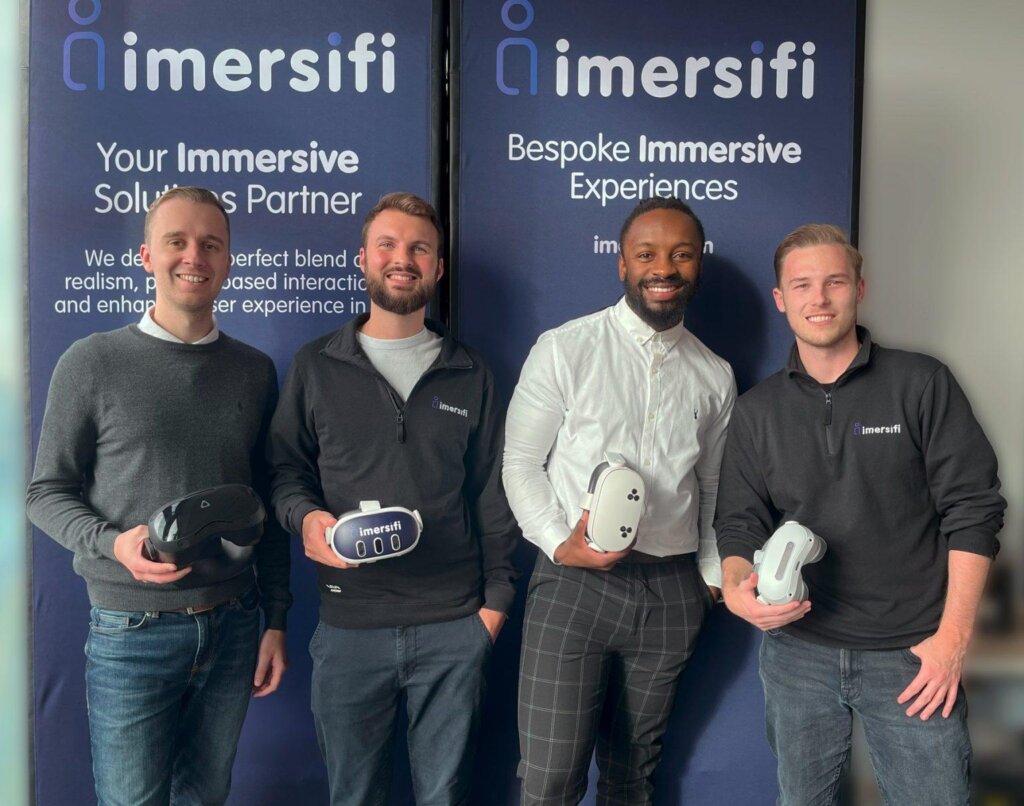 Imersifi Awarded Welsh Government SMART FIS Funding to Revolutionise Training with Cutting-Edge Virtual Reality Technology 1 Imersifi Team Awarded Welsh Gov Funding