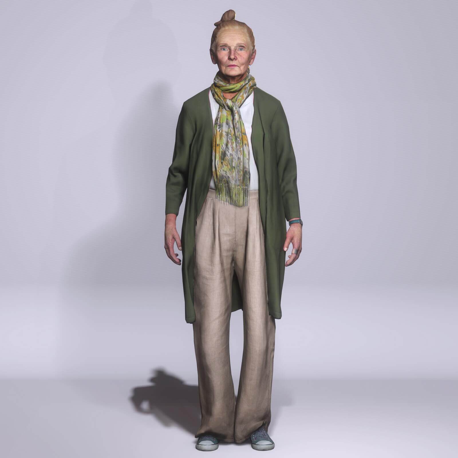Older female patient option