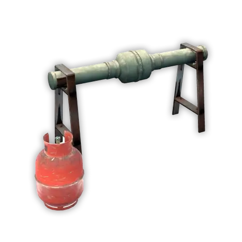 Propane gas tank practice object